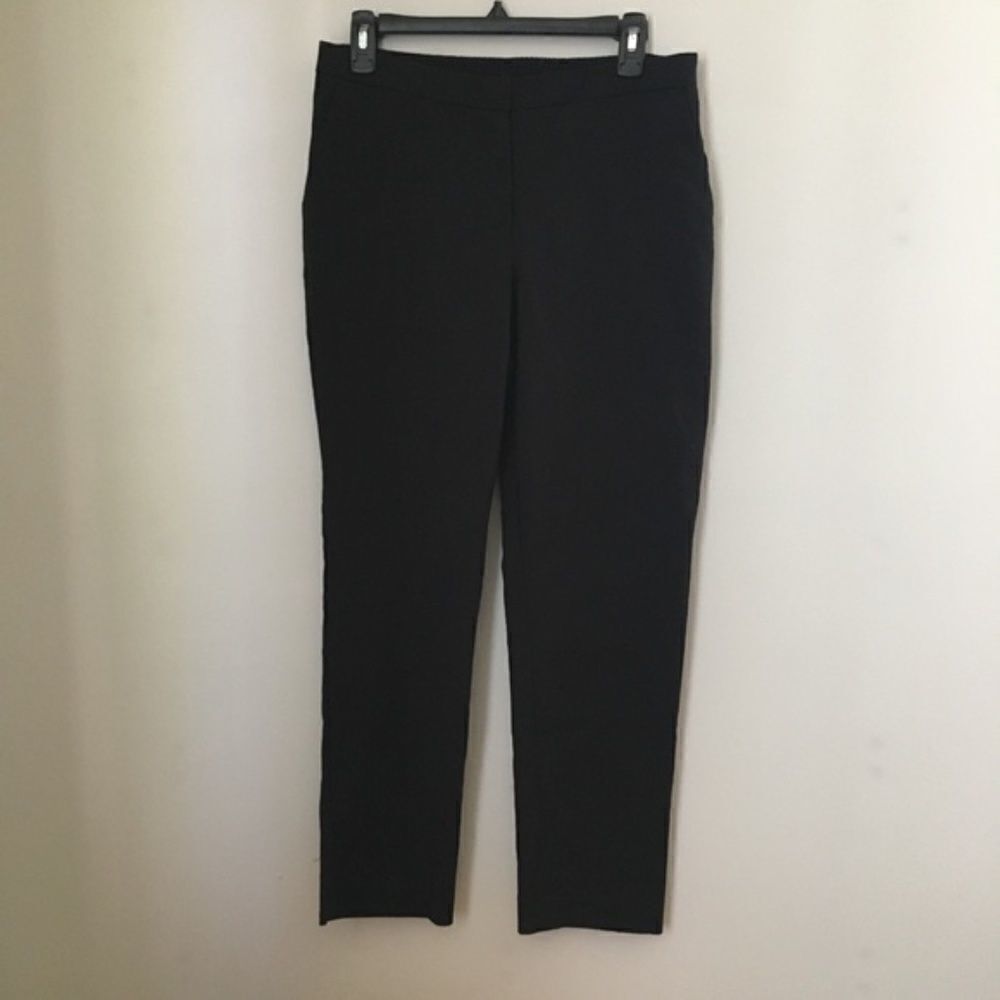 Jaclyn Smith Pants Black Stretch Dress Officewear Business Casual Collection